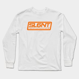 Slant 6 Performance (Orange) Long Sleeve T-Shirt